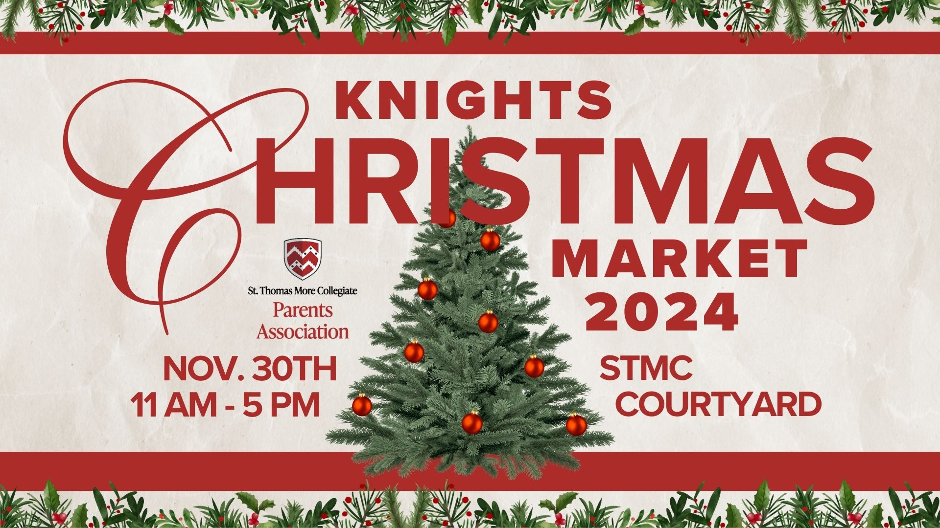 Knights Christmas Market Vendor Callout!