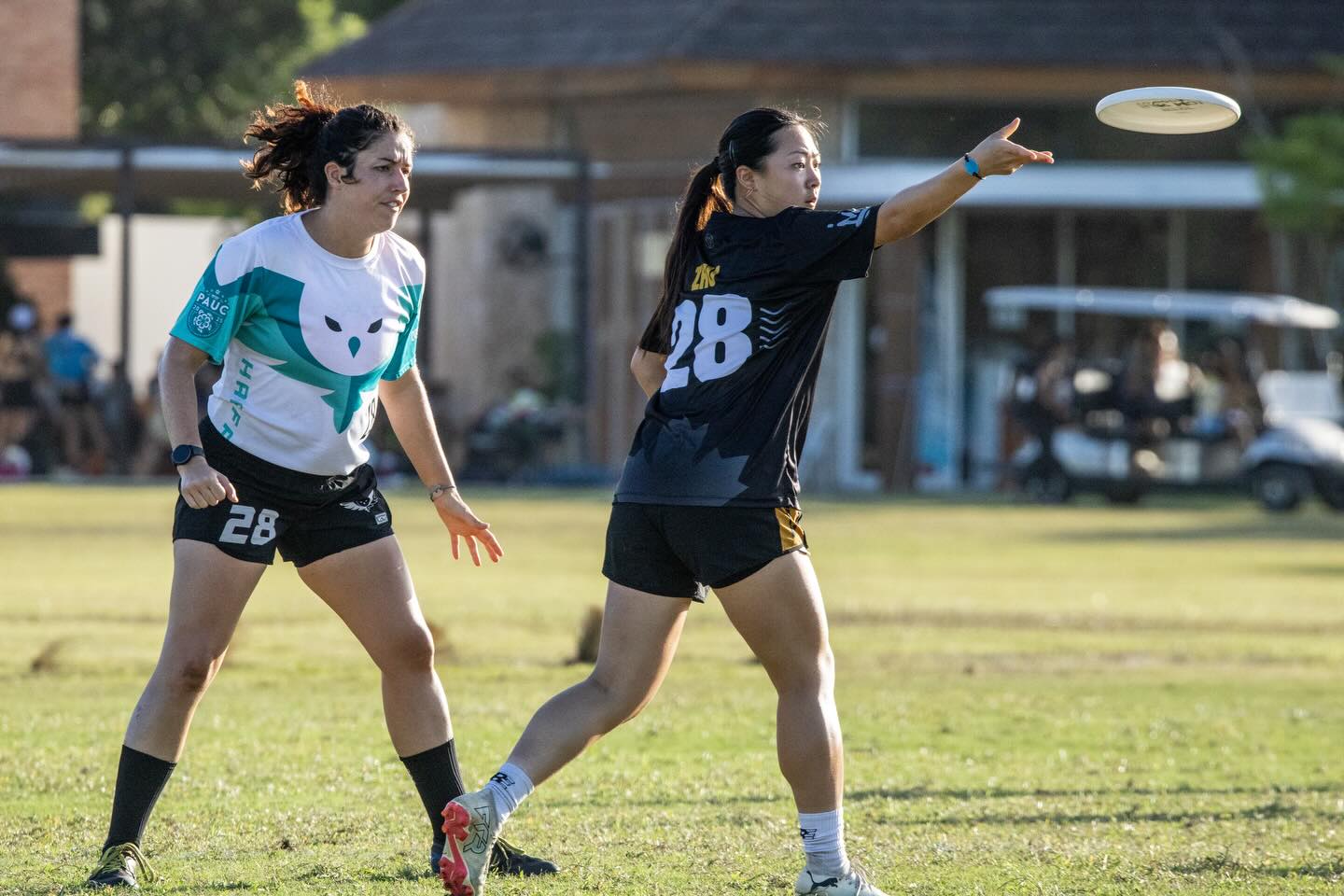 Chanelle Zhu ’24 competing at the PAUC with the Richmond Royals